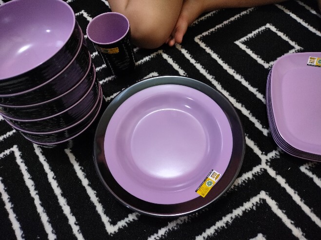 Set Golden Dragon Piring Cekung