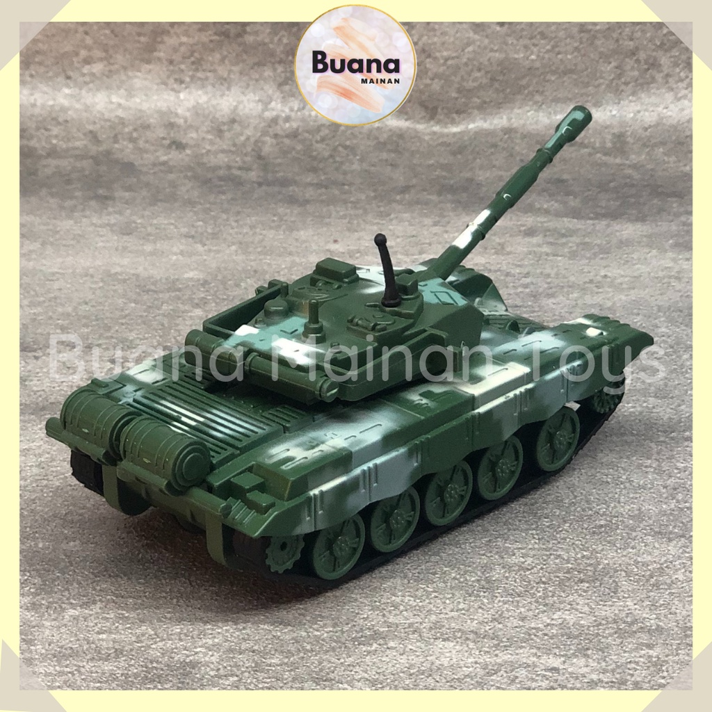 DIECAST MINIATUR MILITARY WAR TANK MAINAN ANAK COWO TANKER PERANG MILITER 2016-1