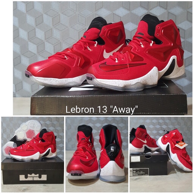 (FREE TALI SEPATU) NIKE LEBRON 13 AWAY / LEBRON XIII / SEPATU BASKET MURAH