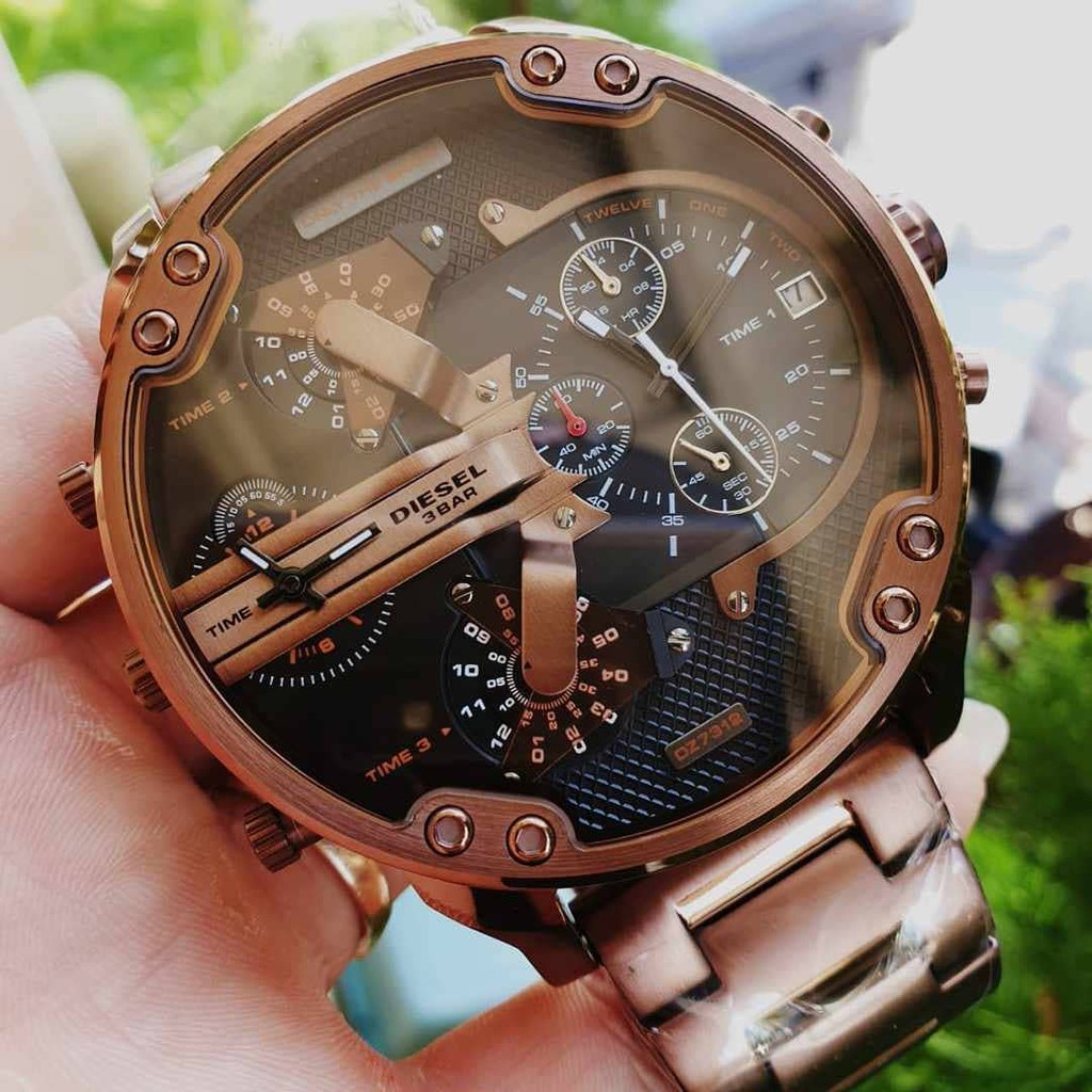 NEW UPDATE.. Diesel Watch Original For Man Type Gozzila DZ7312