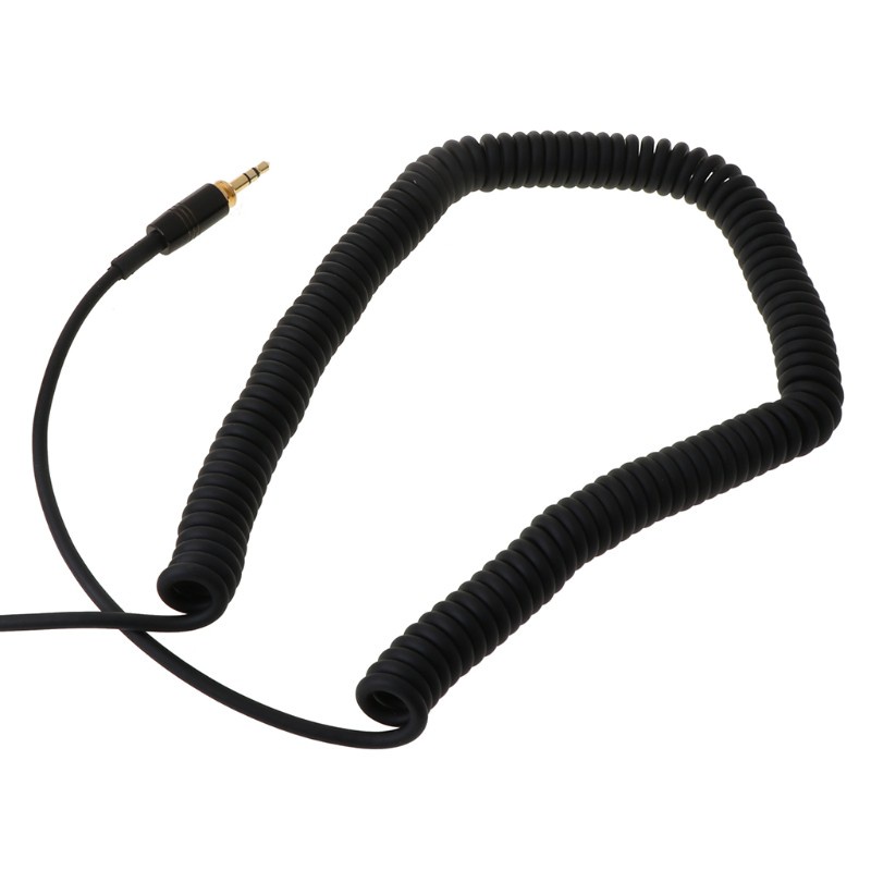 btsg Spring Coiled Repair DJ Cord Cable Replacement for ATH-M50 ATH-M50s SONY MDR-7506 7509 V6 V600 V700 V900 7506 Headphones