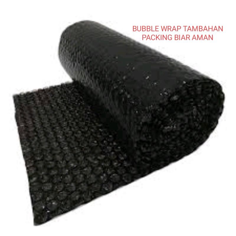 

Bubble wrap tambahan buat packing biar aman
