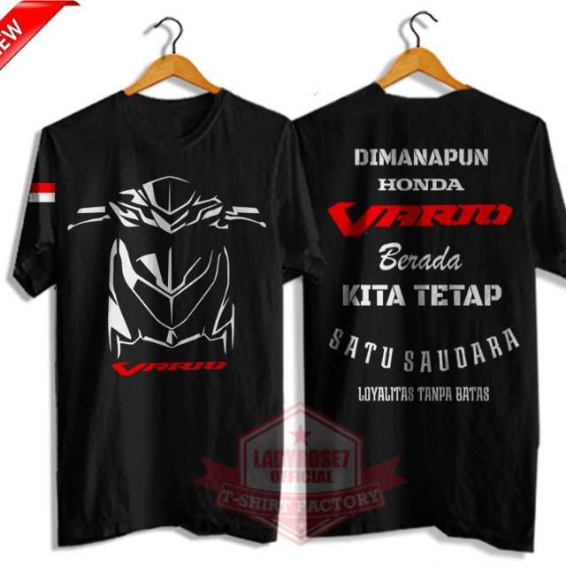 Kaos Honda Vario Club Satu Saudara Lengan Pendek