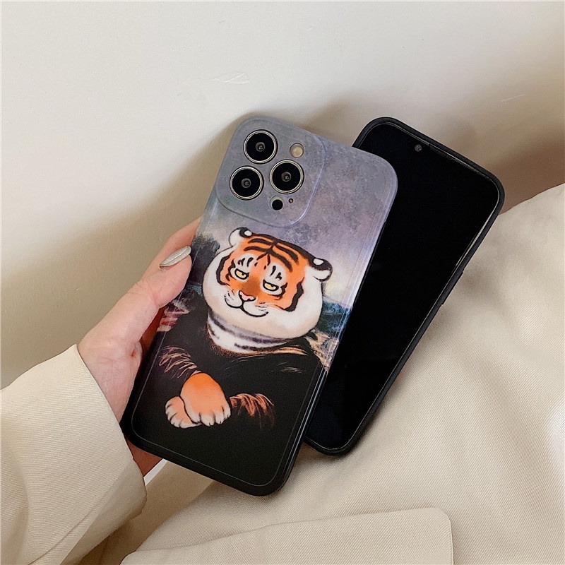 Case Tahan Banting Desain Mona Lisa Untuk Iphone 13 Pro Max 12 11 Pro Max X Xs Xr Xsmax 7 8plus