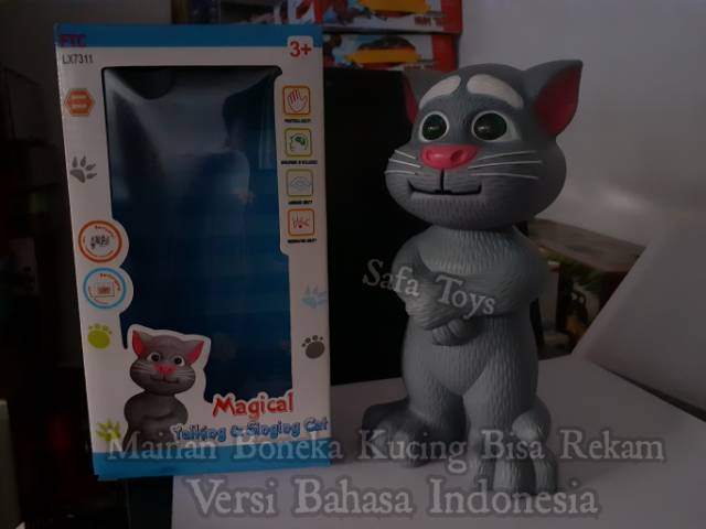 Mainan Anak Boneka Pintar Top Cat Talking Top Bahasa Indonesia