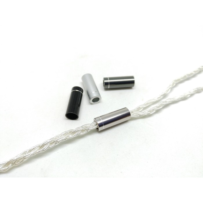 Bright Ring Metal Kabel Splitter For Cable 8 / 4 Braid