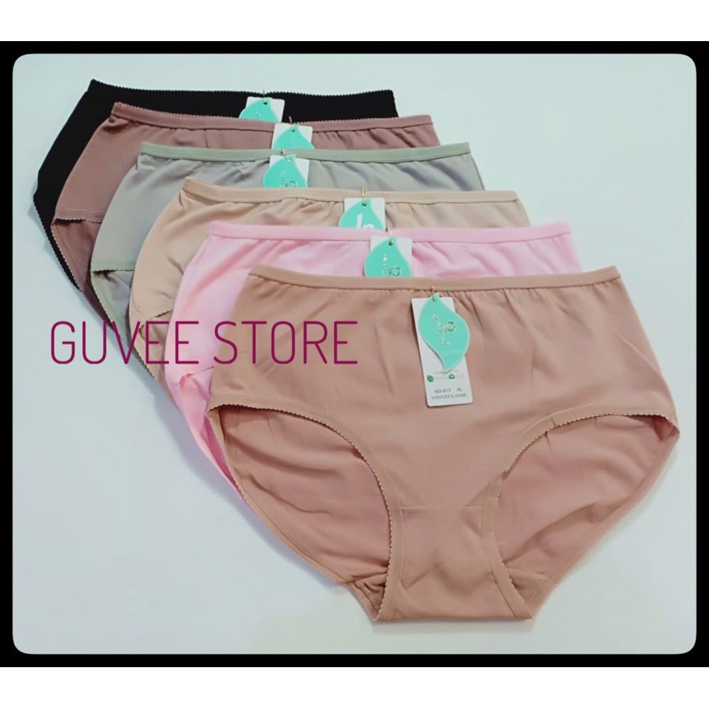 celana dalam kolor perempuan wanita murah polos lusinan impor grosir pakaian dalam qiansifang 813