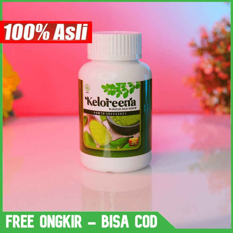 

Obat Telat Bulan - Nyeri Haid Keloreena Kapsul Eksrak Daun Kelor Asli 100% Original Herbal Terlaris
