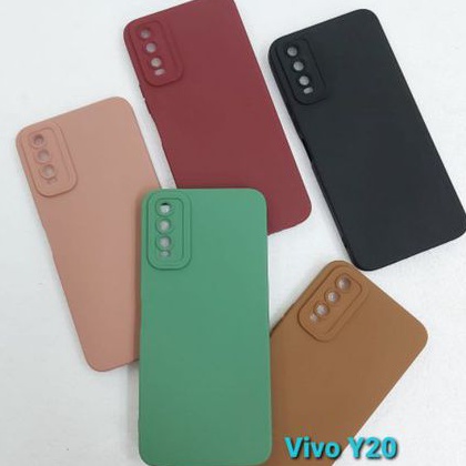 Case ProCamera Soft Matte With Camera Protector 9D Vivo Y20 Y20s Y12S Y21 Y21S Y21T Y33S Y36 4G Y36 5G