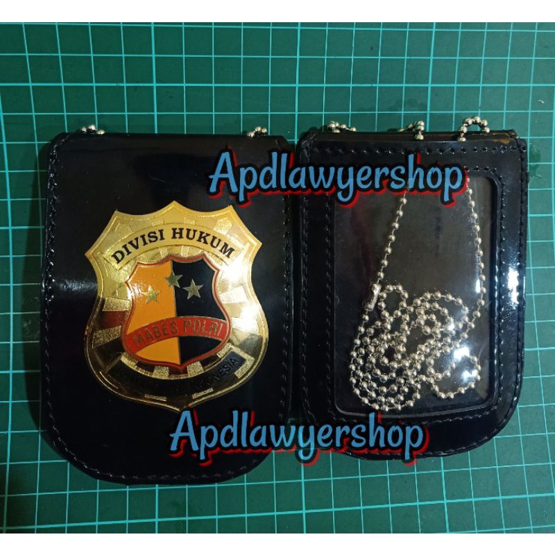 

Name Tag ID Card Dompet KTA Kalung Divisi Hukum Mabes Polri