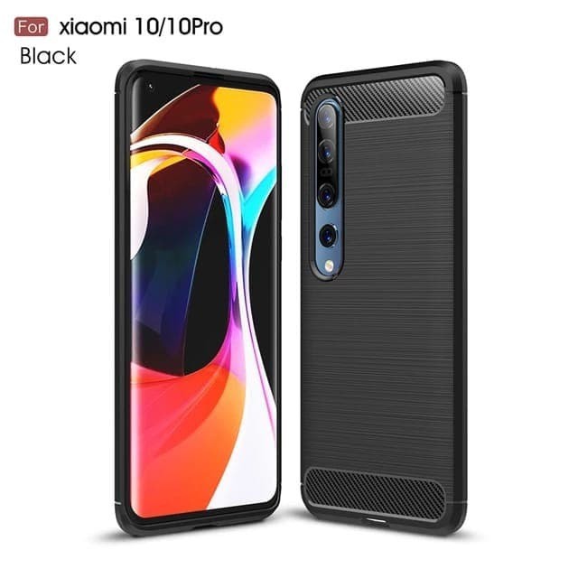 Xiaomi Mi 11 Mi 11 Lite Mi 11 Ultra Mi 10 Mi 10 Pro Mi 9 MI 9 SE Soft Case Brushed Carbon