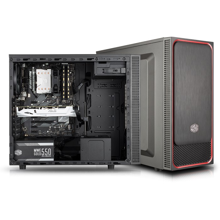 Casing Cooler Master MasterBox E500L Red | Shopee Indonesia