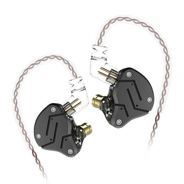 PROMO - Knowledge Zenith Hybrid Earphone 1BA+1DD with Mic - KZ-ZSN