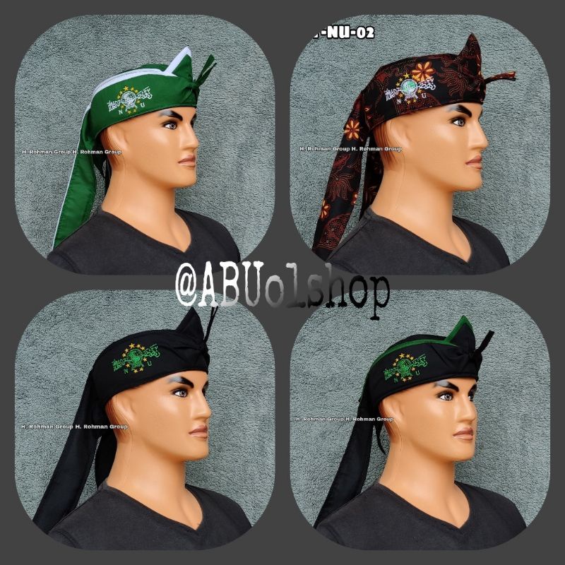 blangkon logo NU / blangkon anak / blangkon jawa / udeng / blangkon jogja / udeng jawa / udeng batik