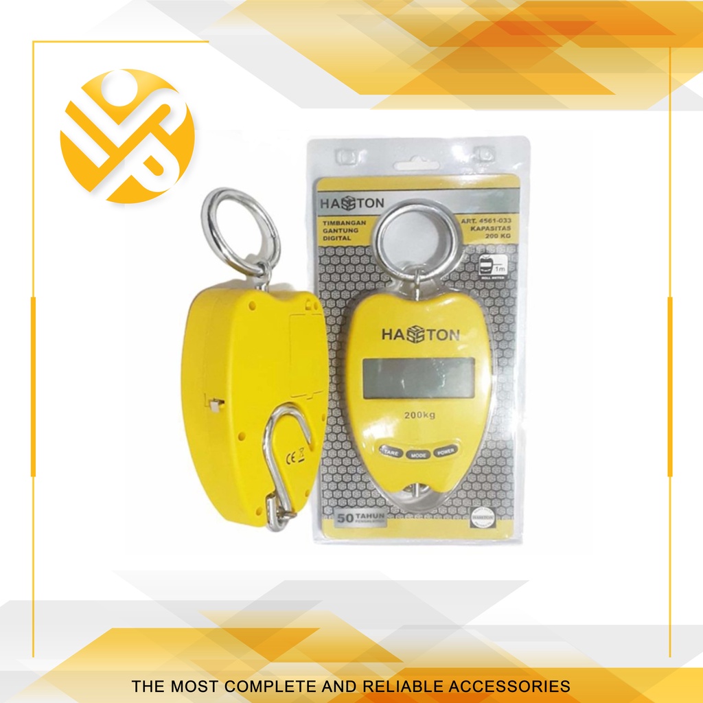 HASSTON PROHEX Timbangan Gantung Digital Elektrik / Timbangan 200 Kg / Hanging Digital Scale