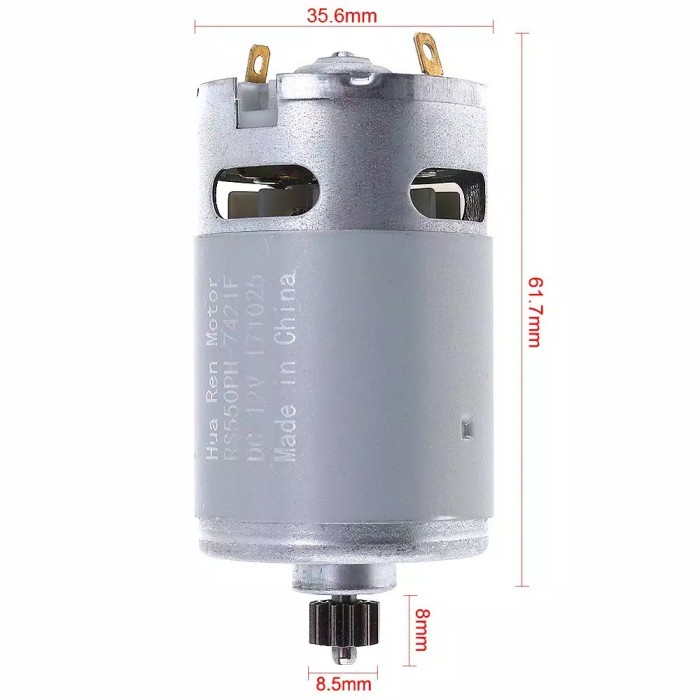 C202Vv Dinamo Motor Dc 12 Volt Dinamo Bor Dc Bor Charger Cordless V20V1F