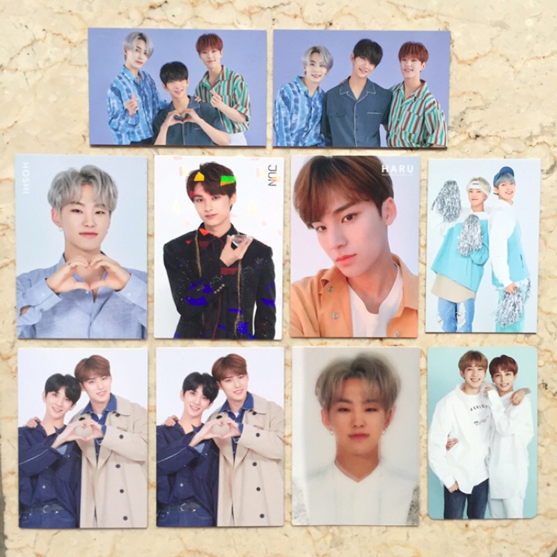 Trading Card TC JiHan WonHan Jeonghan Joshua Wonwoo Jun Hoshi Mingyu