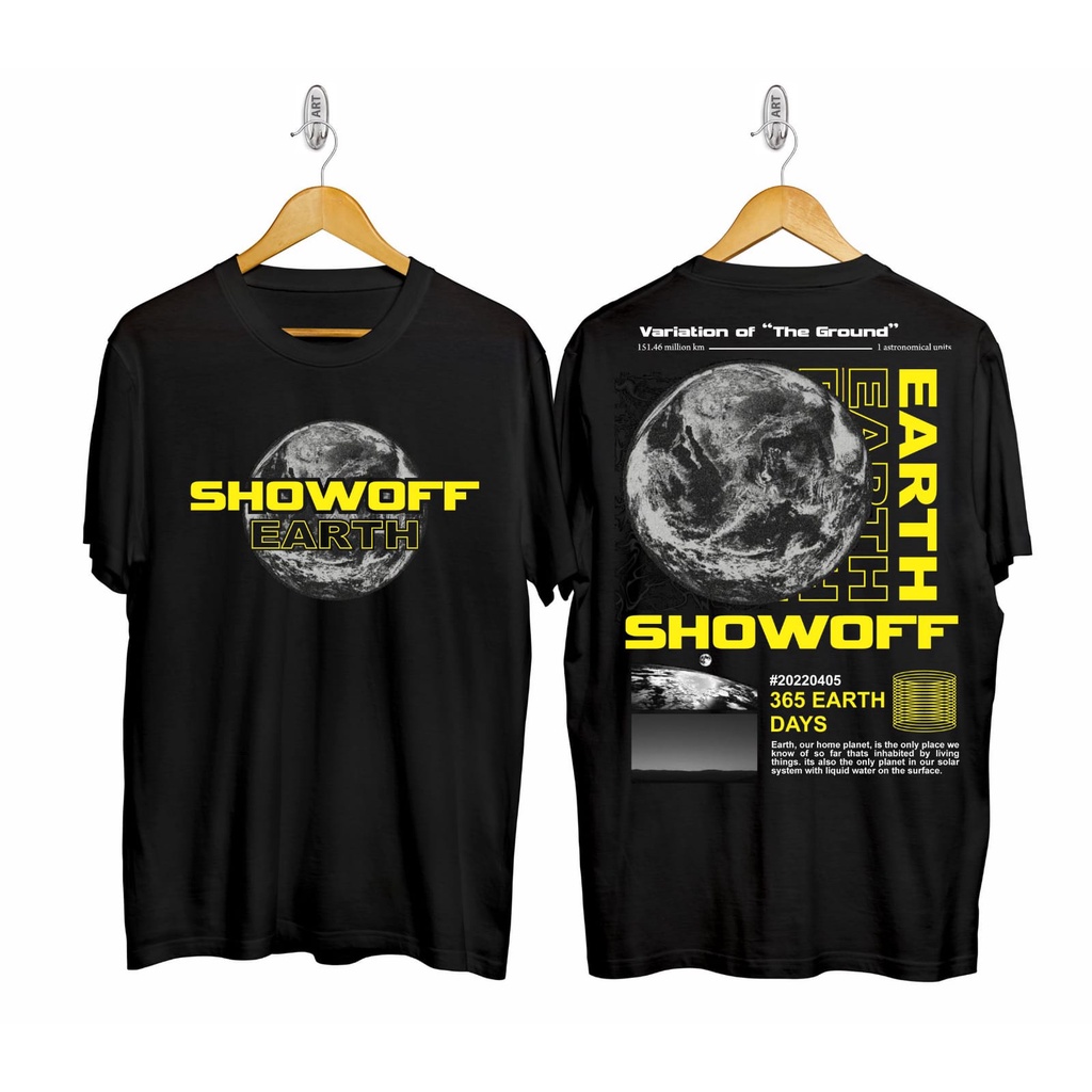 Kaos murah Kaos distro murah baju  distro pria t-shirt murah combed30s show off bumi