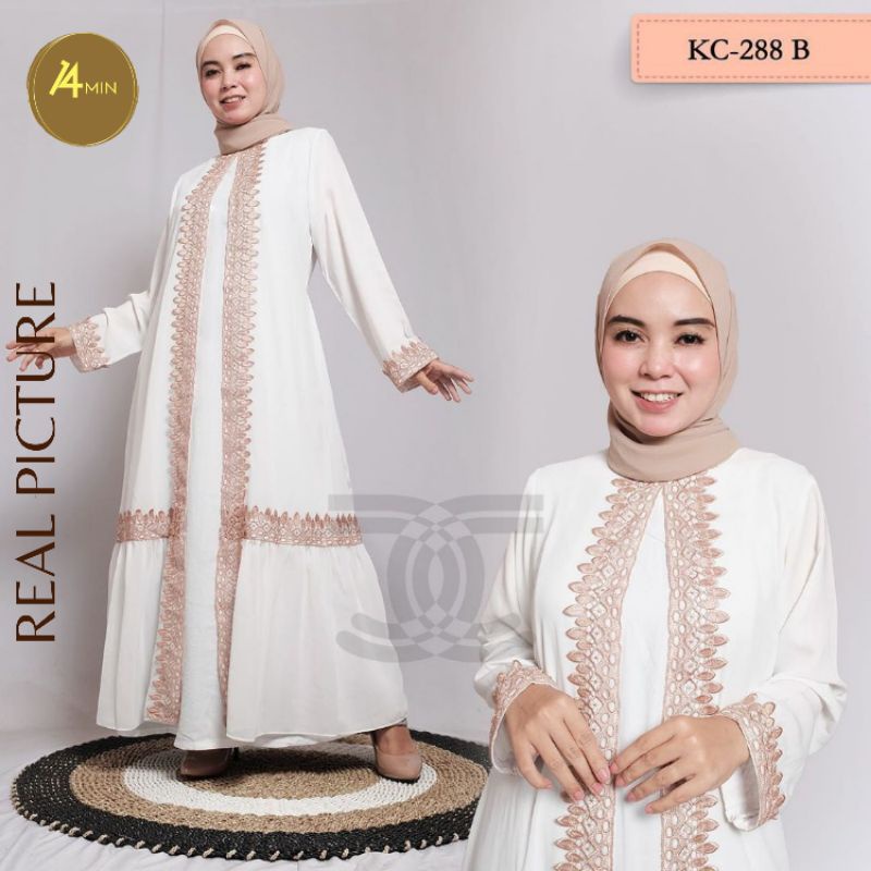 Gamis Abaya Putih Maryam | KC - 288 B