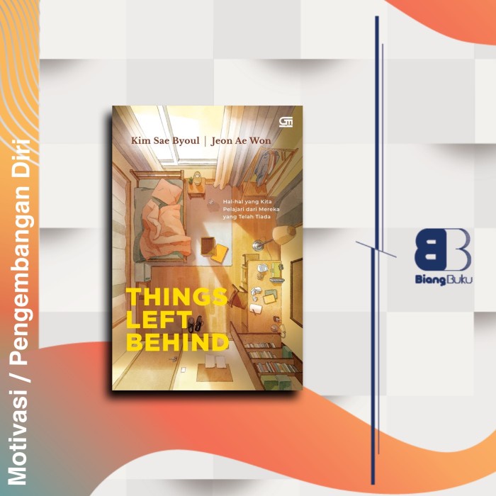 Buku Pengembangan Diri Things Left Behind Kim Sae Byoul Ori Gramedia