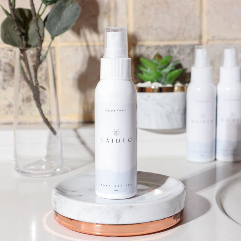 Haideo Spray - deodorant alami berbahan dasar batu tawas