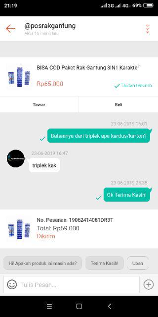 Cod Jnt Promo Murah Rak Gantung 5in1 Motif Resleting Kwalitas Terbaik