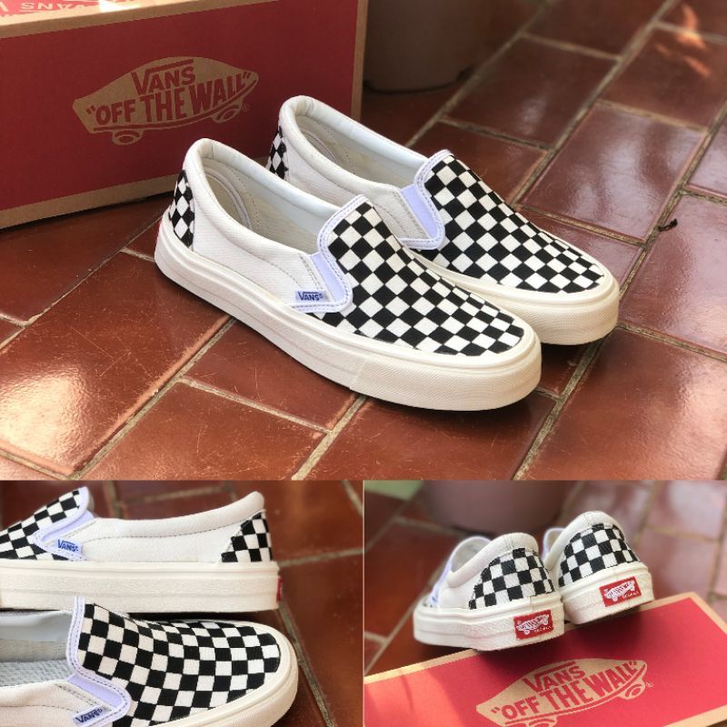 Sepatu Vans Slip on Catur Checkerboard Slop PREMIUM BNIB