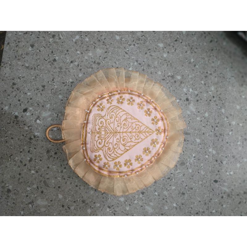 Kipas Patah Manten Adat Jawa - Sepasang Kipas Patah