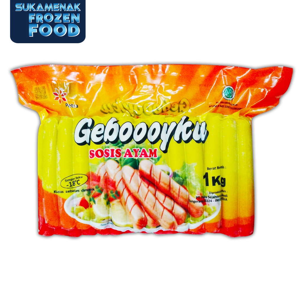 

GEBOOOYKU Sosis Ayam 1kg