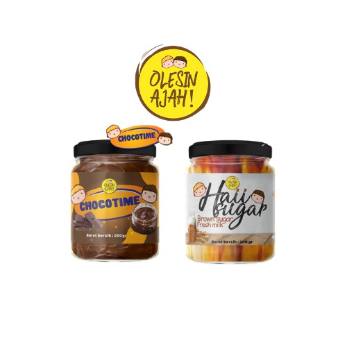 

Promo OlesinAjah Selai Chocotime 200Gr + Hii sugar brown 200Gr