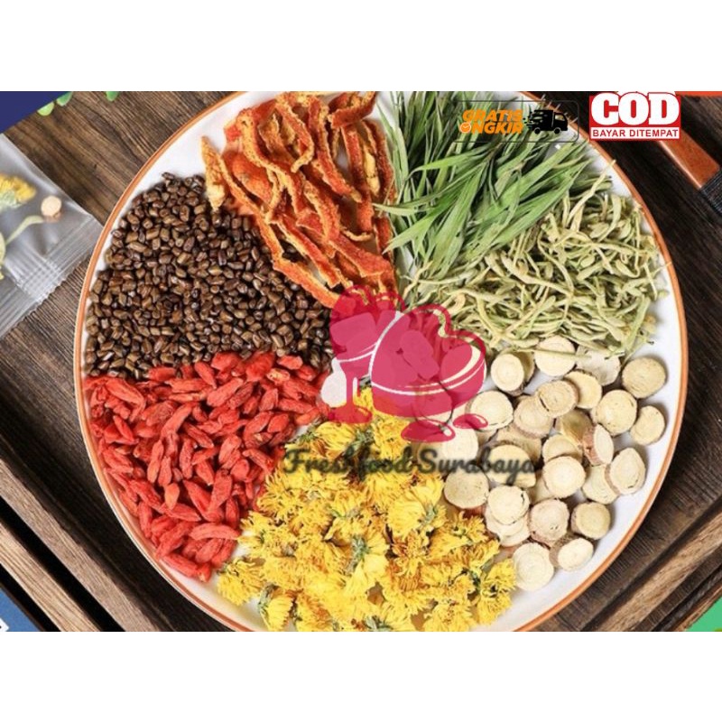 

❤️Freshfood❤️Teh Herbal 8 ramuan Chrysantemum Cassia 10gram