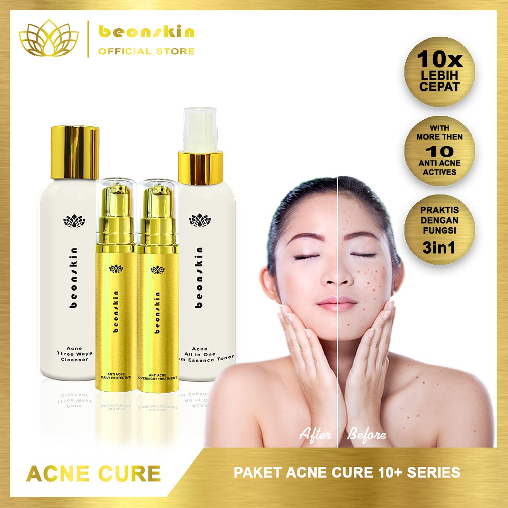 Paket Beonskin 10+ Acne Cure Series | Anti Acne | Anti Jerawat | Acne Cure