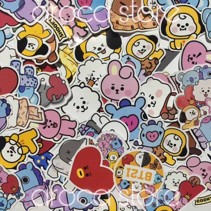 

BT21 STIKER PACK