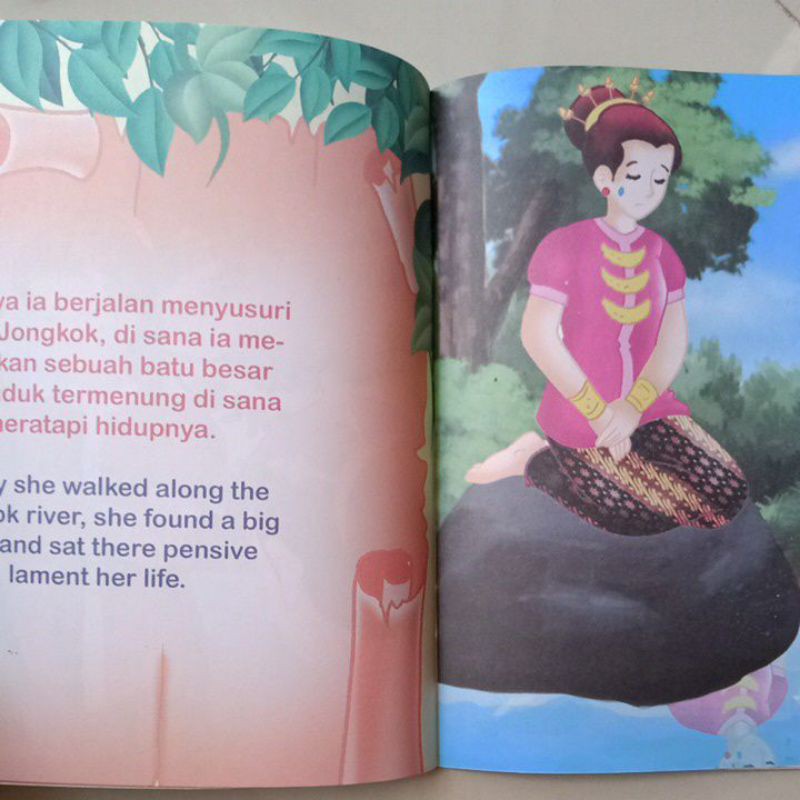 Buku Dongeng Cerita Legenda Pohon Enau / BILINGUAL