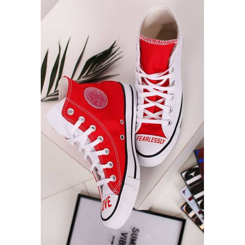 Converse love fearlessly for woman