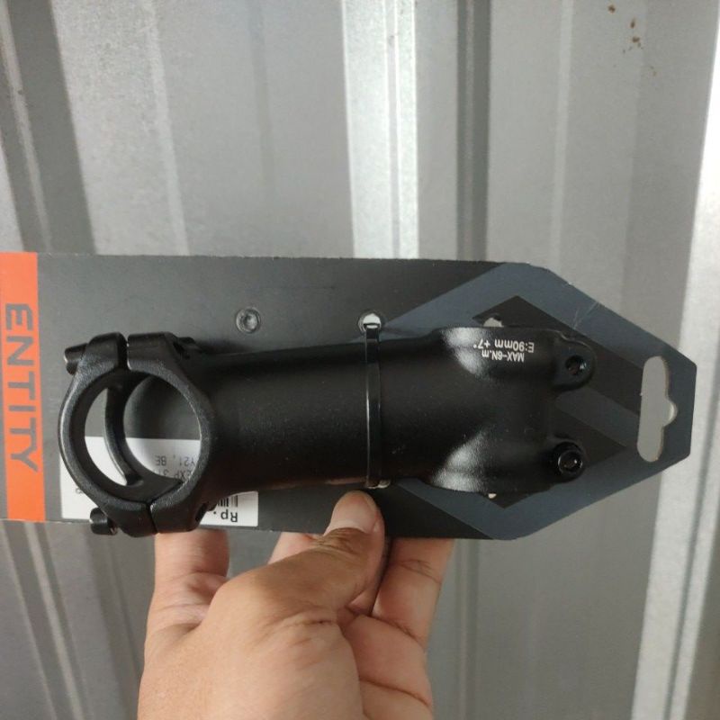 Stem Sepeda - Stem Entity Expert 31.8/7DEG/90mm - Stem Sepeda 90mm - Stem Entity 90mm