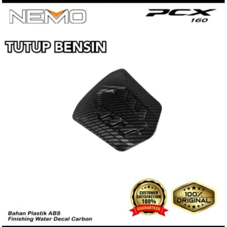 COVER TENGKI PCX 160 KARBON CAP GAP PCX 160