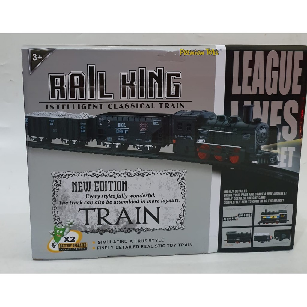 MIANAN ANAK REL KERETA API RAIL KING ISI 13 PCS no. 17572