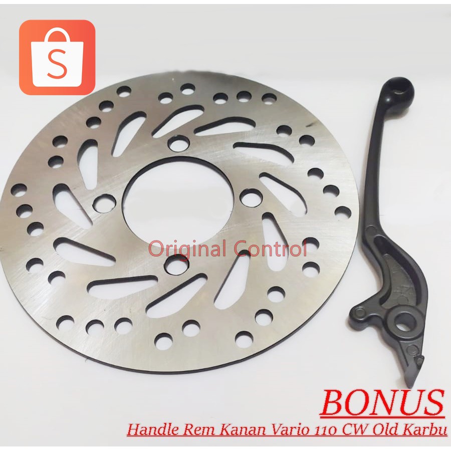 Piringan Cakram Depan Semua Matic Honda + (Handle rem Kanan Vario 110 CW old Karbu )