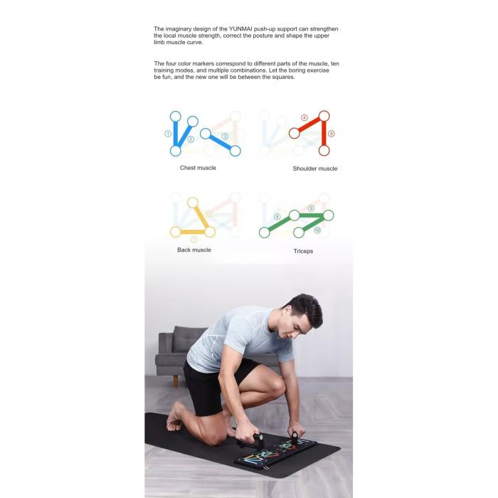 Xiaomi Yunmai Portable Push Up Holder - Training Board Exercise - ABS