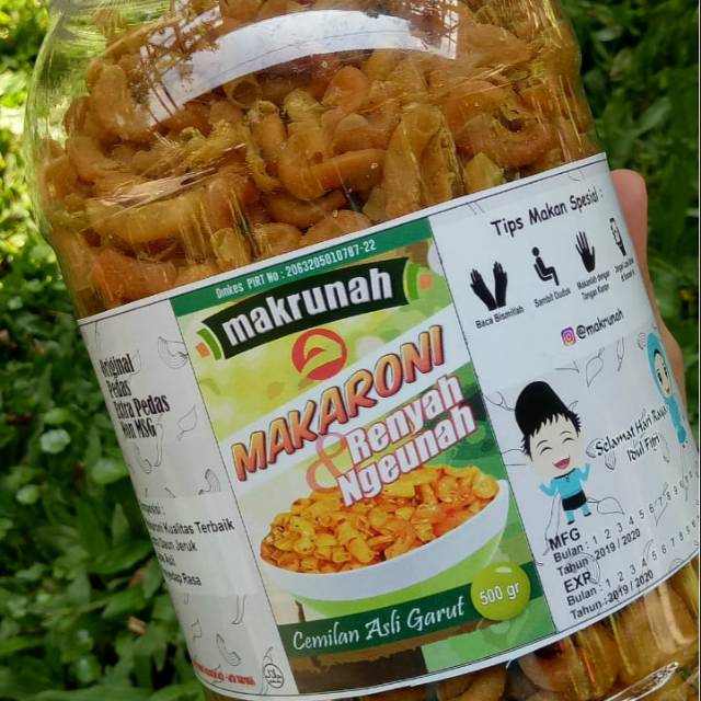 

OMMILFOOD - MAKRUNAH 500gr