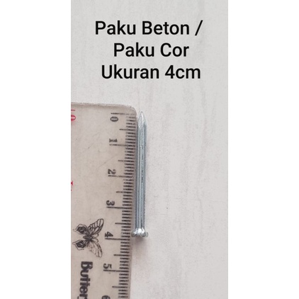 1 dus Paku Beton 1.5 inch / Paku Cor Ukuran 4cm