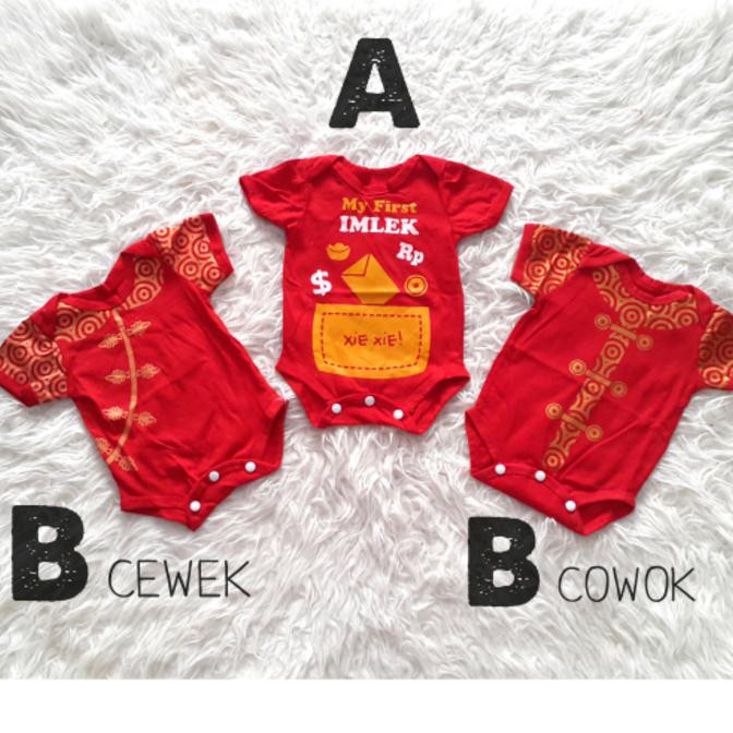 HOT SALE Baju  Jumper  Imlek Anak  Bayi  Laki Laki Perempuan 