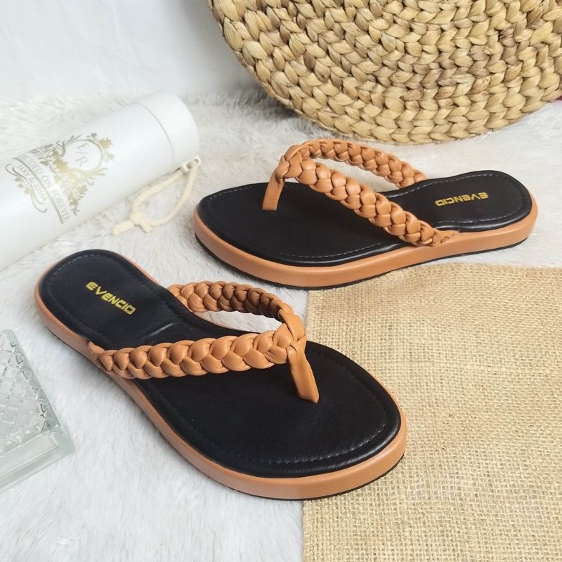 RD 016 Sandal Jepit Kepang Trendy