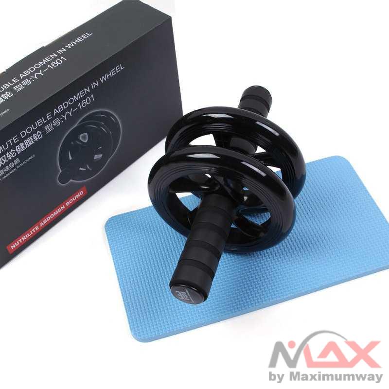 Fitness AB Roller / AB Wheel / Alat fitnes / membentuk perut SIX PACK, Sport Alat Gym  - YY-1601 / fitness roller / AB Roller / Fitness perut / Membentuk perut SIX PACK / latihan perut / olah raga perut / biseps / Alat pitnes / Alat Fitness