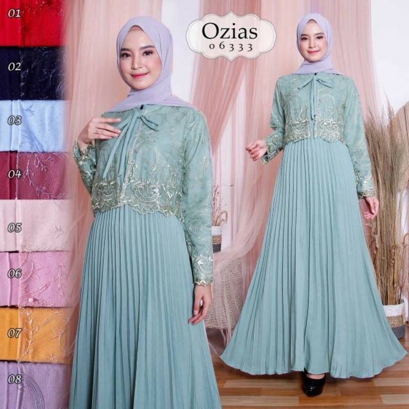 VN GAMIS OZIAS PLISKET BRUKAT