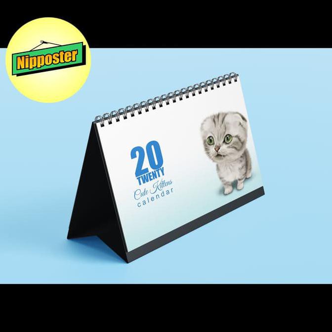 

✨ BISA BAYAR DITEMPAT✨ Kalender Meja Tahun 2020 Tema Cute Kittens EKSLUSIF Kode 337