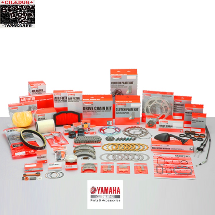 Pelengkap Bak CVT-Nouvo Original Yamaha Genuine Parts (Selahan/Engkolan+Seal) / (As Gir Selah) PnP.