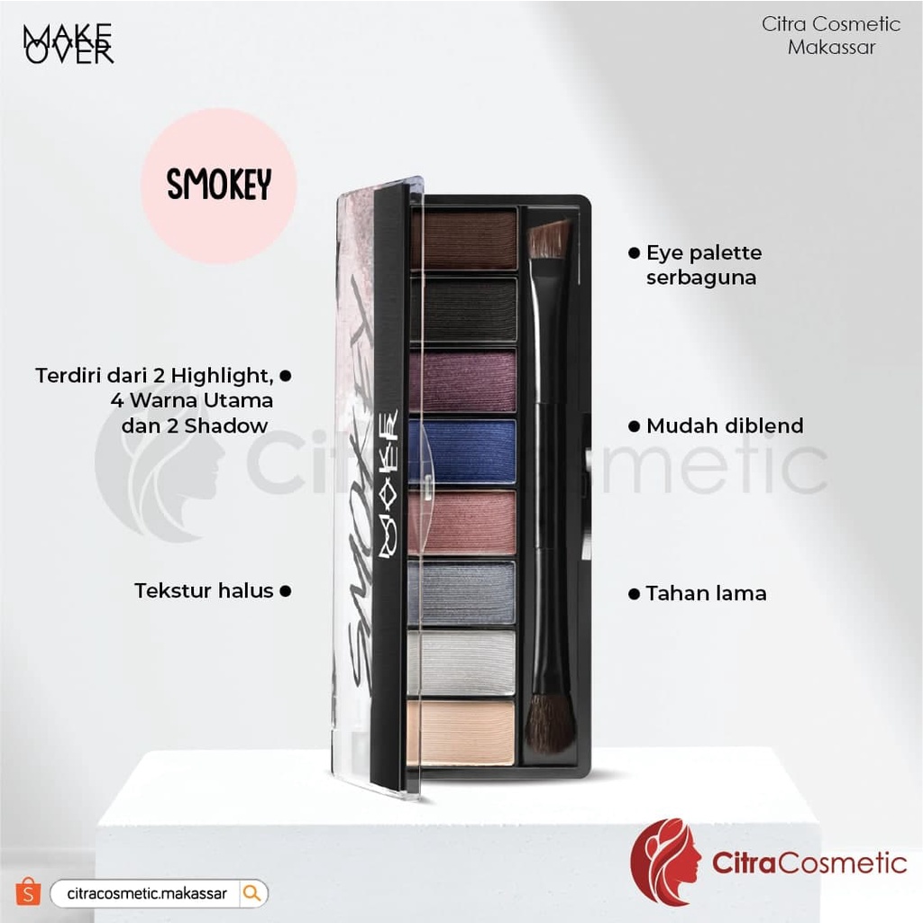 Make Over Eye Shadow Palette 10 Gr | Nudes | Smokey