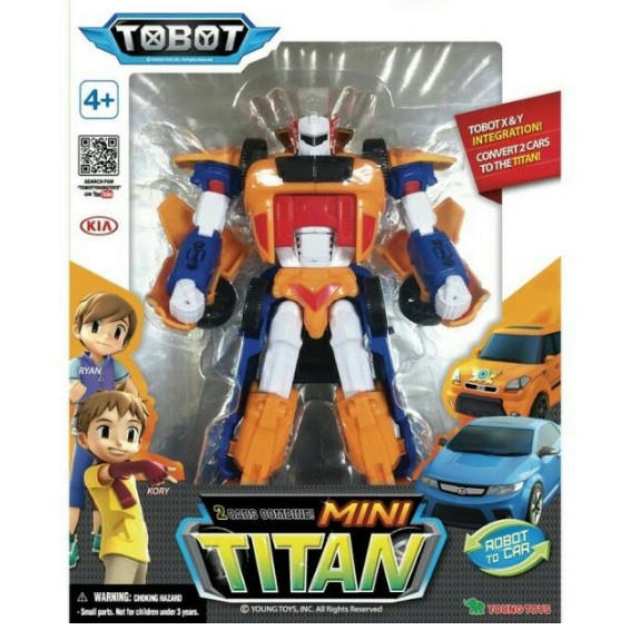 Toys Store -  MAINAN ANAK LAKI LAKI EDUKASI ROBOT TRANSFORMER 2 MOBIL TOBOT TITAN